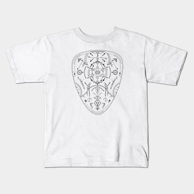 Yggdrasil - The Nine Worlds | Norse Pagan Symbol Kids T-Shirt by CelestialStudio